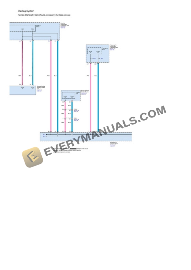 Acura ZDX 2012 Electrical Diagrams V6-3.7L-4