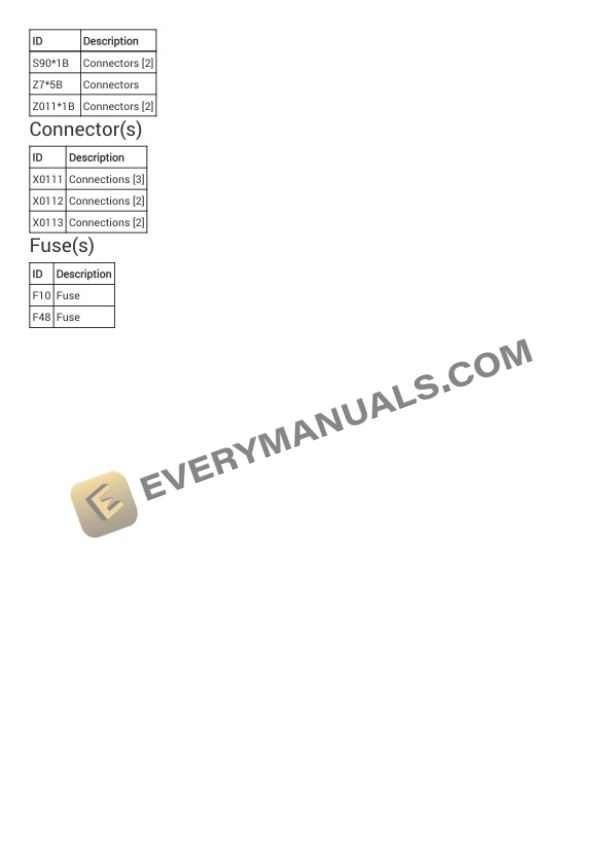 BMW 320i Sedan (F30) 2018 Electrical Diagrams L4-2.0L Turbo (N20) 7 BMW 320i Sedan (F30) 2018 Electrical Diagrams L4-2.0L Turbo (N20) - Image 5