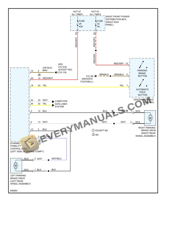 BMW 330e xDrive Sedan (G20) 2023 Electrical Diagrams L4-2.0L Turbo (XB1G) Plugin Hybrid 6 BMW 330e xDrive Sedan (G20) 2023 Electrical Diagrams L4-2.0L Turbo (XB1G) Plugin Hybrid - Image 4