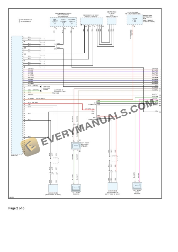 BMW 330e xDrive Sedan (G20) 2023 Electrical Diagrams L4-2.0L Turbo (XB1G) Plugin Hybrid 7 BMW 330e xDrive Sedan (G20) 2023 Electrical Diagrams L4-2.0L Turbo (XB1G) Plugin Hybrid - Image 5