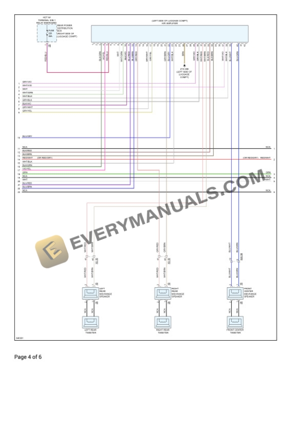 BMW 330i Sedan (G20) 2023 Electrical Diagrams L4-2.0L Turbo (B46D) 7 BMW 330i Sedan (G20) 2023 Electrical Diagrams L4-2.0L Turbo (B46D) - Image 5