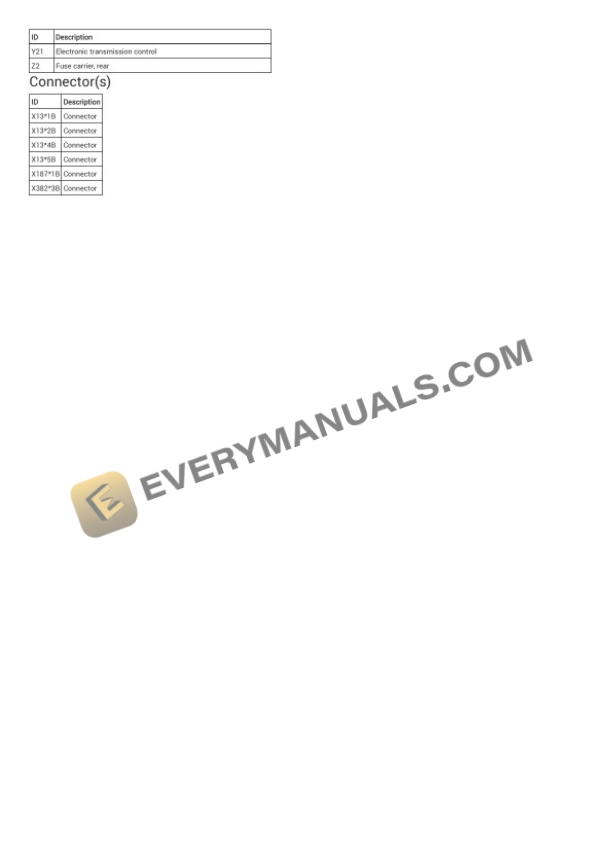BMW 430i Coupe (F32) 2017 Electrical Diagrams L4-2.0L Turbo (B46O) 7 BMW 430i Coupe (F32) 2017 Electrical Diagrams L4-2.0L Turbo (B46O) - Image 5