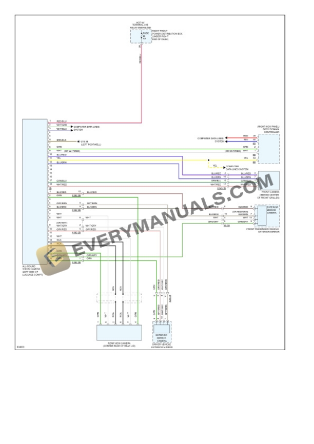 BMW 430i xDrive Convertible (G23) 2022 Electrical Diagrams L4-2.0L Turbo (B46D) 4 BMW 430i xDrive Convertible (G23) 2022 Electrical Diagrams L4-2.0L Turbo (B46D) - Image 2