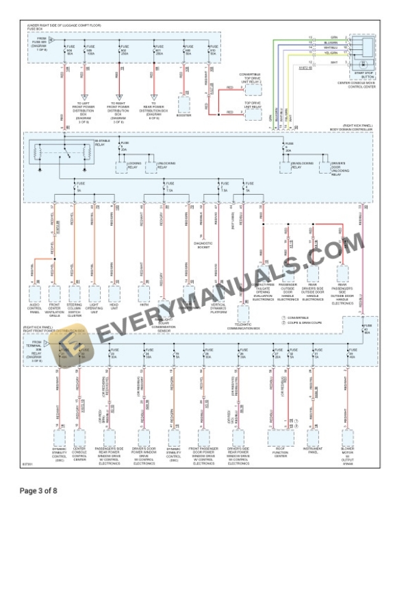 BMW 840i xDrive Coupe (G15) 2022 Electrical Diagrams L6-3.0L Turbo (B58C) 5 BMW 840i xDrive Coupe (G15) 2022 Electrical Diagrams L6-3.0L Turbo (B58C) - Image 3