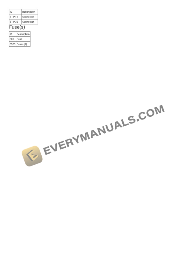 BMW M2 Coupe (F87) 2018 Electrical Diagrams L6-3.0L Turbo (N55) 4 BMW M2 Coupe (F87) 2018 Electrical Diagrams L6-3.0L Turbo (N55) - Image 2