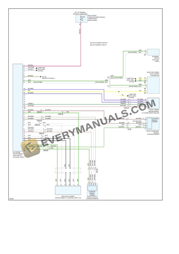 BMW M240i Coupe (G42) 2023 Electrical Diagrams L6-3.0L Turbo (B58D) 4 BMW M240i Coupe (G42) 2023 Electrical Diagrams L6-3.0L Turbo (B58D) - Image 2