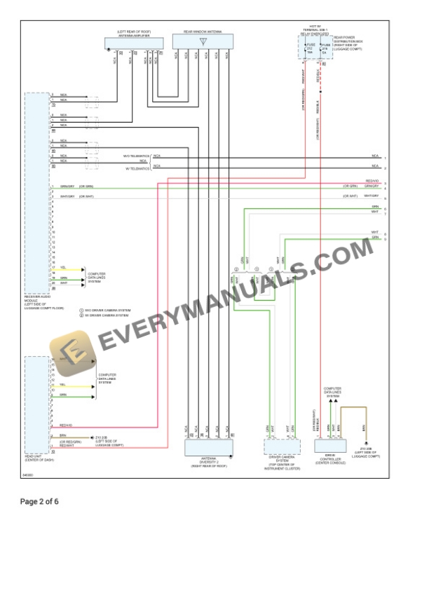 BMW M240i Coupe (G42) 2023 Electrical Diagrams L6-3.0L Turbo (B58D) 7 BMW M240i Coupe (G42) 2023 Electrical Diagrams L6-3.0L Turbo (B58D) - Image 5