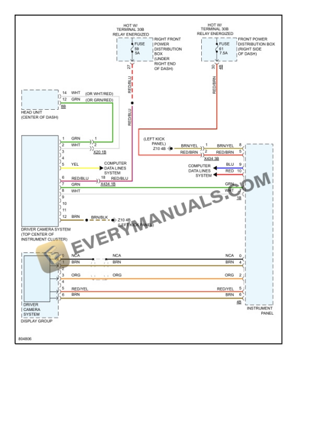 BMW M240i xDrive Coupe (G42) 2022 Electrical Diagrams L6-3.0L Turbo (B58D) 4 BMW M240i xDrive Coupe (G42) 2022 Electrical Diagrams L6-3.0L Turbo (B58D) - Image 2