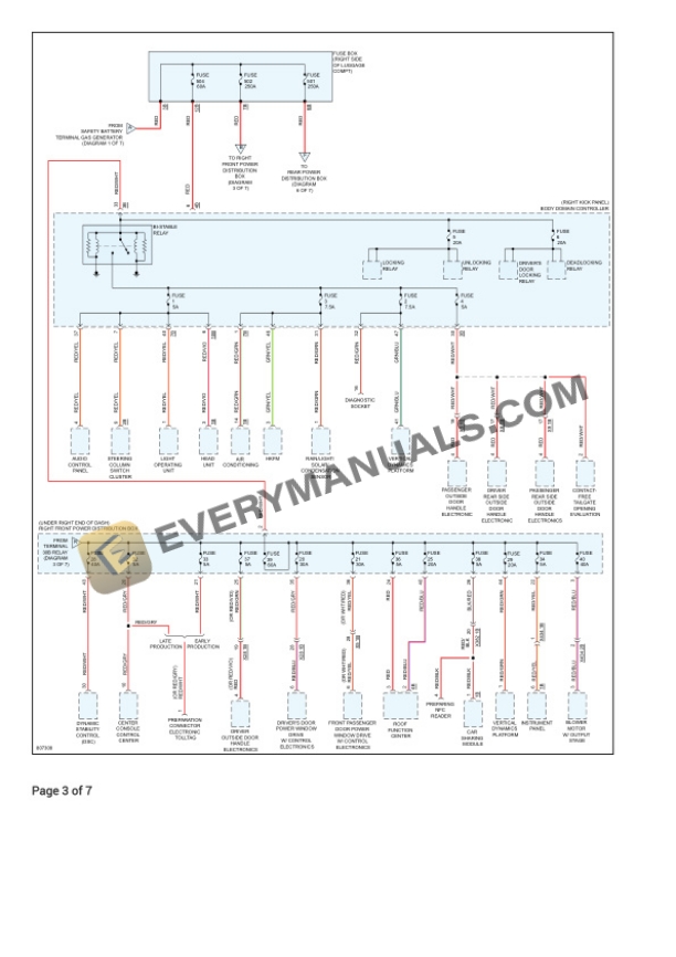 BMW M240i xDrive Coupe (G42) 2022 Electrical Diagrams L6-3.0L Turbo (B58D) 5 BMW M240i xDrive Coupe (G42) 2022 Electrical Diagrams L6-3.0L Turbo (B58D) - Image 3