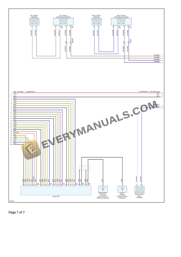 BMW M340I Sedan (G20) 2023 Electrical Diagrams L6-3.0L Turbo (B58D) MHEV 4 BMW M340I Sedan (G20) 2023 Electrical Diagrams L6-3.0L Turbo (B58D) MHEV - Image 2