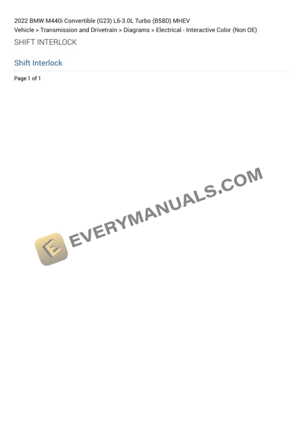 BMW M440i Convertible (G23) 2022 Electrical Diagrams L6-3.0L Turbo (B58D) MHEV 7 BMW M440i Convertible (G23) 2022 Electrical Diagrams L6-3.0L Turbo (B58D) MHEV - Image 5