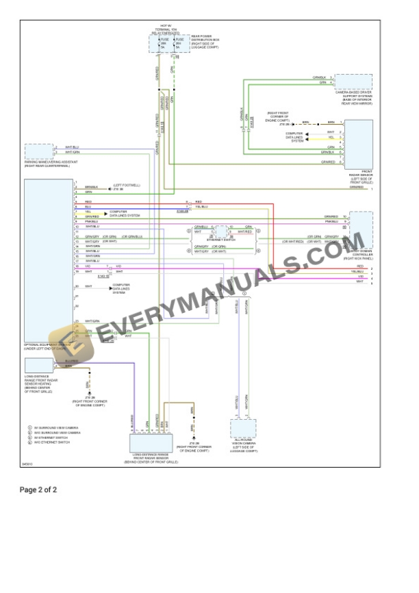 BMW M440i Convertible (G23) 2023 Electrical Diagrams L6-3.0L Turbo (B58D) MHEV 4 BMW M440i Convertible (G23) 2023 Electrical Diagrams L6-3.0L Turbo (B58D) MHEV - Image 2