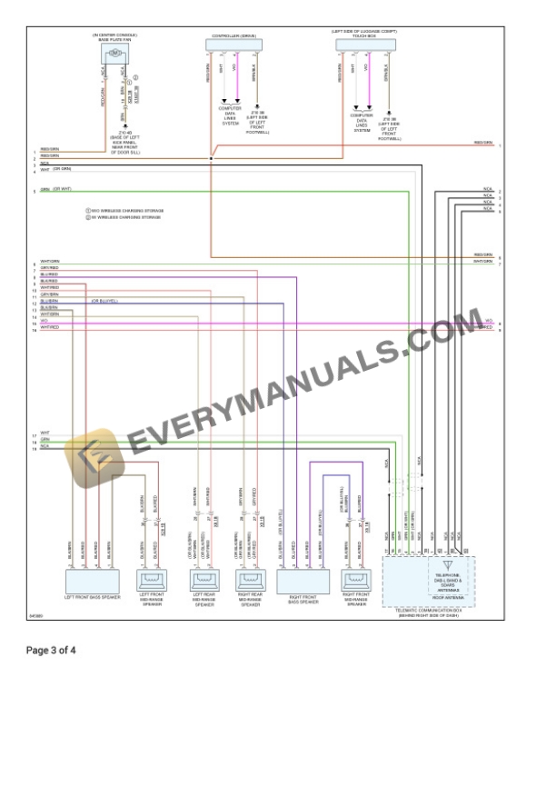 BMW X2 sDrive 28i (F39) 2023 Electrical Diagrams L4-2.0L Turbo (B46D) 7 BMW X2 sDrive 28i (F39) 2023 Electrical Diagrams L4-2.0L Turbo (B46D) - Image 5