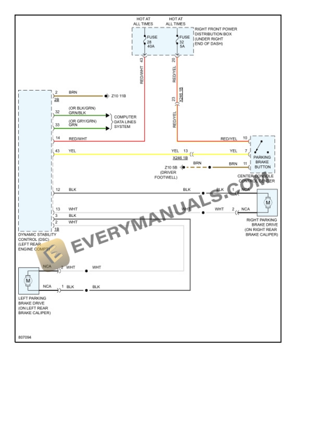BMW X6 M (F96) 2022 Electrical Diagrams V8-4.4L Turbo (S63M) 7 BMW X6 M (F96) 2022 Electrical Diagrams V8-4.4L Turbo (S63M) - Image 5