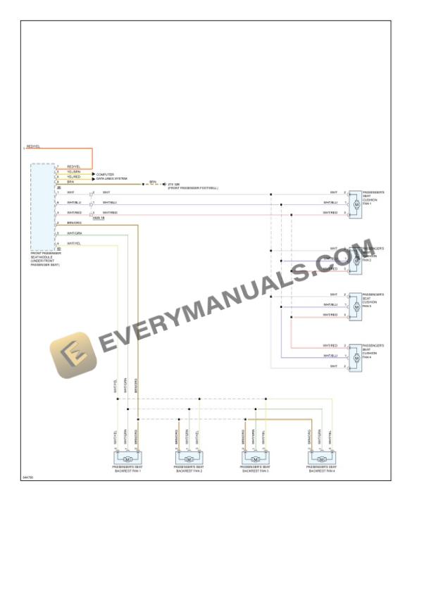 BMW X6 M50i (G06) 2023 Electrical Diagrams V8-4.4L Turbo (N63B) 7 BMW X6 M50i (G06) 2023 Electrical Diagrams V8-4.4L Turbo (N63B) - Image 5