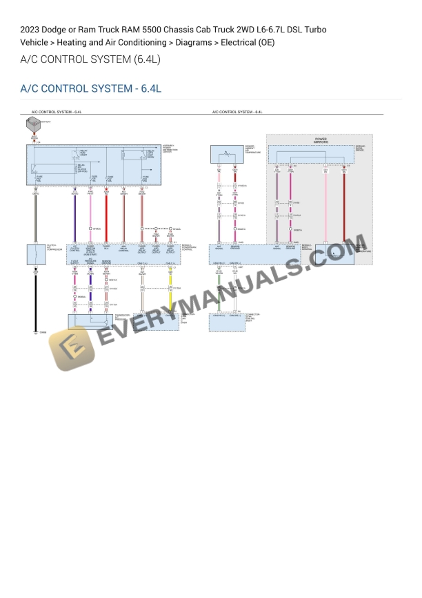 dodge or ram truck ram 5500 chassis cab truck 2wd 2023 elactrical diagrams l6 67l dsl turbo 1