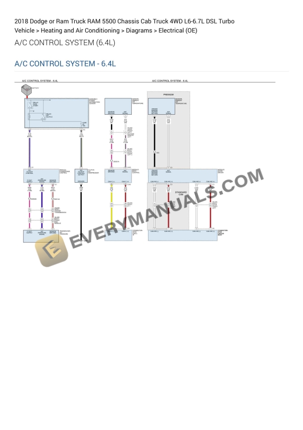 dodge or ram truck ram 5500 chassis cab truck 4wd 2018 elactrical diagrams l6 67l dsl turbo 1