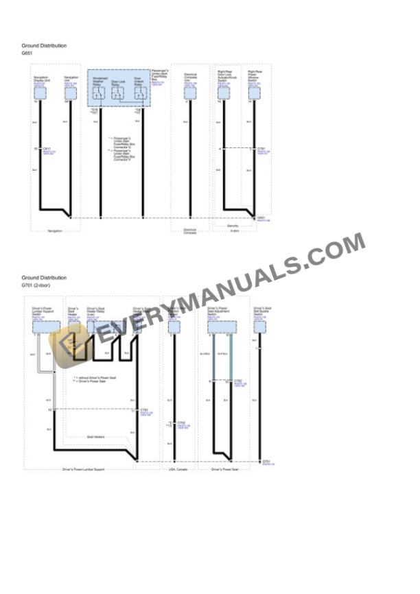 Honda Accord 2010 Electrical Diagrams V6-3.5L 4 Honda Accord 2010 Electrical Diagrams V6-3.5L - Image 2