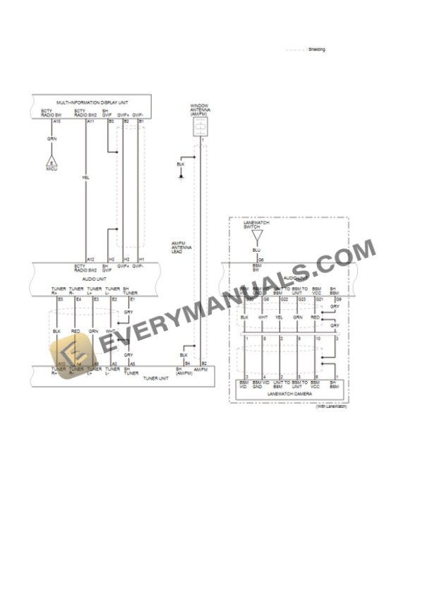 Honda Accord Coupe 2015 Electrical Diagrams V6-3.5L (J35Y1) 5 Honda Accord Coupe 2015 Electrical Diagrams V6-3.5L (J35Y1) - Image 3