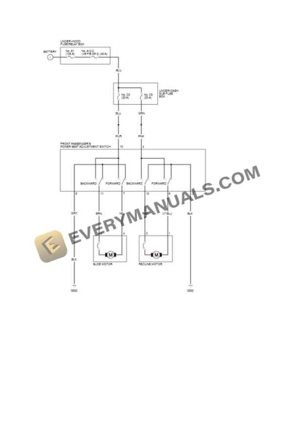 Honda Accord Coupe 2016 Electrical Diagrams V6-3.5L (J35Y1) 7 Honda Accord Coupe 2016 Electrical Diagrams V6-3.5L (J35Y1) - Image 5