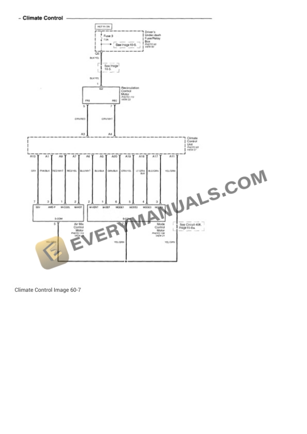 Honda Accord EX Coupe 2001 Electrical Diagrams V6-3.0L 5 Honda Accord EX Coupe 2001 Electrical Diagrams V6-3.0L - Image 3