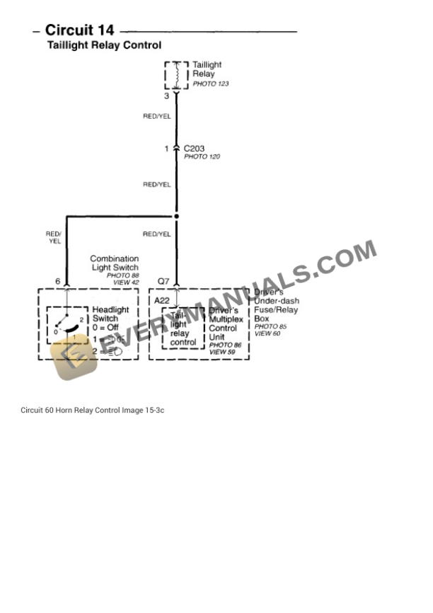 Honda Accord EX Coupe 2001 Electrical Diagrams V6-3.0L 7 Honda Accord EX Coupe 2001 Electrical Diagrams V6-3.0L - Image 5