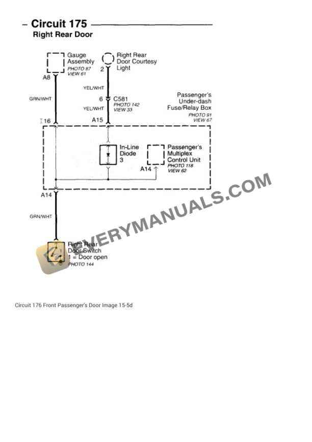 Honda Accord LX Coupe 2001 Electrical Diagrams L4-2254cc 2.3L SOHC (VTEC) MFI 7 Honda Accord LX Coupe 2001 Electrical Diagrams L4-2254cc 2.3L SOHC (VTEC) MFI - Image 5
