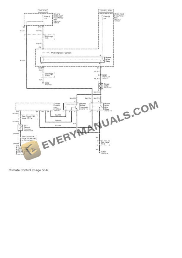 Honda Accord LX Coupe 2002 Electrical Diagrams L4-2254cc 2.3L SOHC (VTEC) MFI 5 Honda Accord LX Coupe 2002 Electrical Diagrams L4-2254cc 2.3L SOHC (VTEC) MFI - Image 3