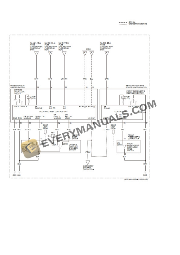 Honda Accord Sedan 2016 Electrical Diagrams L4-2.4L (K24W1) 5 Honda Accord Sedan 2016 Electrical Diagrams L4-2.4L (K24W1) - Image 3