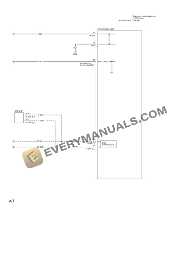 Honda Accord Sedan 2021 Electrical Diagrams L4-1.5L Turbo (L15BE) 6 Honda Accord Sedan 2021 Electrical Diagrams L4-1.5L Turbo (L15BE) - Image 4
