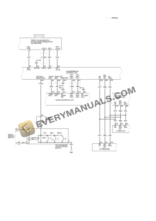 Honda Accord Sedan Hybrid 2015 Electrical Diagrams L4-2.0L (LFA1) Hybrid 5 Honda Accord Sedan Hybrid 2015 Electrical Diagrams L4-2.0L (LFA1) Hybrid - Image 3