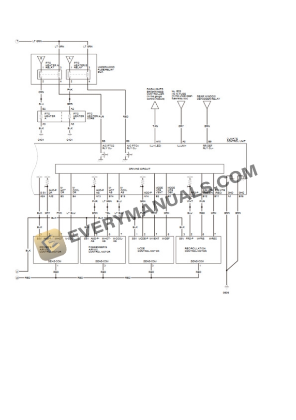 Honda Accord Sedan Hybrid 2015 Electrical Diagrams L4-2.0L (LFA1) Hybrid 6 Honda Accord Sedan Hybrid 2015 Electrical Diagrams L4-2.0L (LFA1) Hybrid - Image 4