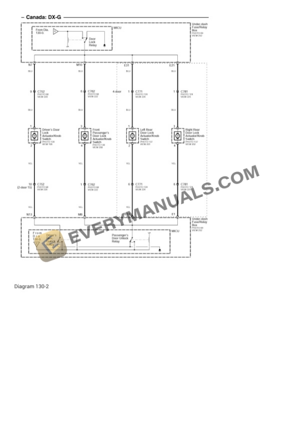 Honda Civic 2006 Electrical Diagrams L4-1.8L 4 Honda Civic 2006 Electrical Diagrams L4-1.8L - Image 2