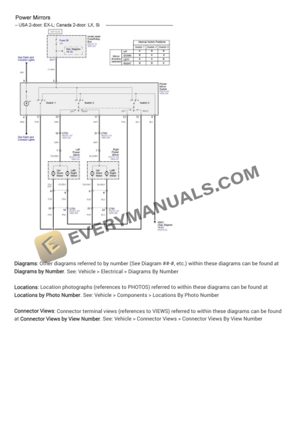 Honda Civic 2009 Electrical Diagrams L4-1.8L 4 Honda Civic 2009 Electrical Diagrams L4-1.8L - Image 2