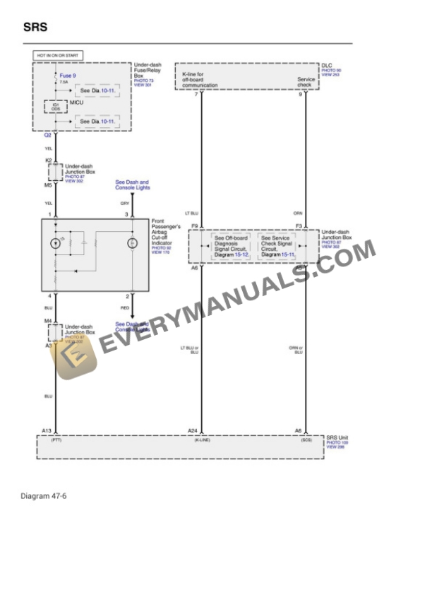 Honda Civic 2009 Electrical Diagrams L4-1.8L 5 Honda Civic 2009 Electrical Diagrams L4-1.8L - Image 3