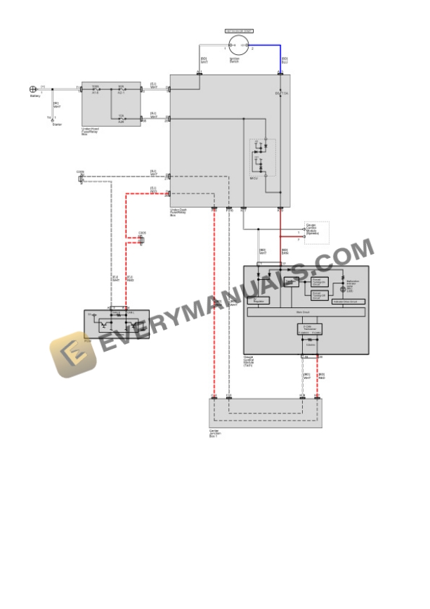 Honda Civic Coupe 2013 Electrical Diagrams L4-1.8L (R18Z1) 6 Honda Civic Coupe 2013 Electrical Diagrams L4-1.8L (R18Z1) - Image 4