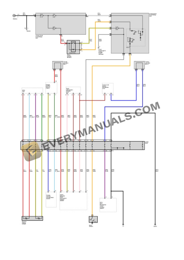 Honda Civic Coupe 2014 Electrical Diagrams L4-2.4L (K24Z7) 4 Honda Civic Coupe 2014 Electrical Diagrams L4-2.4L (K24Z7) - Image 2