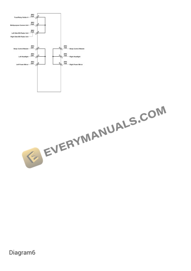 Honda Civic Hatchback 2022 Electrical Diagrams L4-1.5L Turbo (L15B7) 5 Honda Civic Hatchback 2022 Electrical Diagrams L4-1.5L Turbo (L15B7) - Image 3