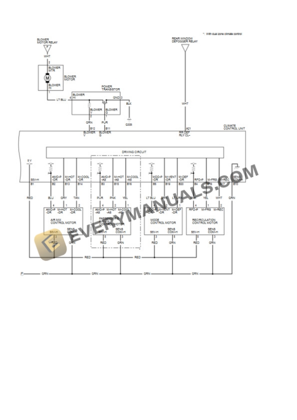 Honda Civic Hatchback Type-R 2019 Electrical Diagrams L4-2.0L Turbo (K20C1) 5 Honda Civic Hatchback Type-R 2019 Electrical Diagrams L4-2.0L Turbo (K20C1) - Image 3