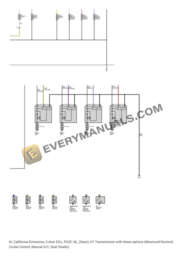 Honda Civic HF 2012 Electrical Diagrams L4-1.8L 6 Honda Civic HF 2012 Electrical Diagrams L4-1.8L - Image 4