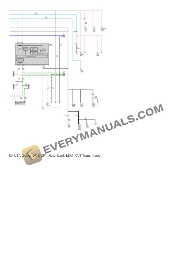 Honda CR-Z 2011 Electrical Diagrams L4-1.5L Hybrid 5 Honda CR-Z 2011 Electrical Diagrams L4-1.5L Hybrid - Image 3