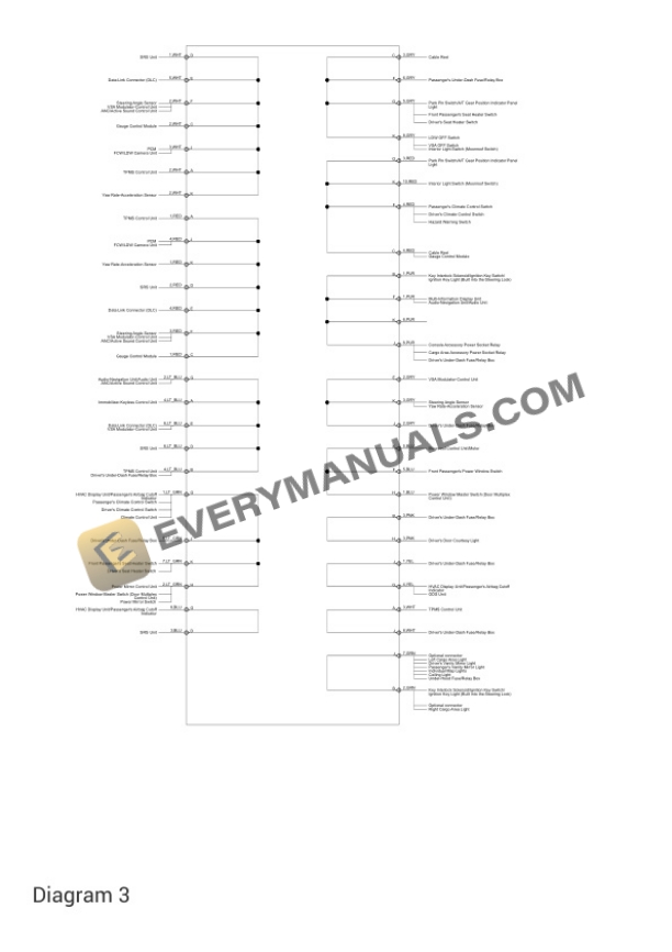 Honda Crosstour 2WD 2014 Electrical Diagrams V6-3.5L (J35Y1) 7 Honda Crosstour 2WD 2014 Electrical Diagrams V6-3.5L (J35Y1) - Image 5