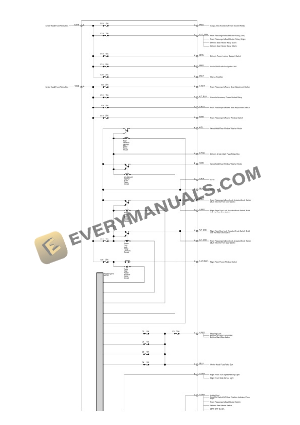Honda Crosstour 4WD 2015 Electrical Diagrams V6-3.5L (J35Y1) 7 Honda Crosstour 4WD 2015 Electrical Diagrams V6-3.5L (J35Y1) - Image 5