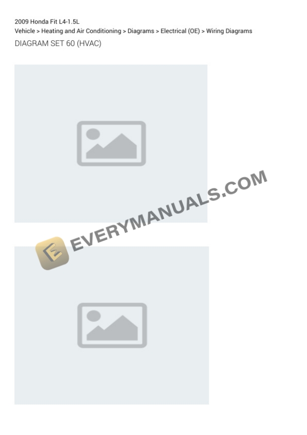 Honda Fit 2009 Electrical Diagrams L4-1.5L 7 Honda Fit 2009 Electrical Diagrams L4-1.5L - Image 5