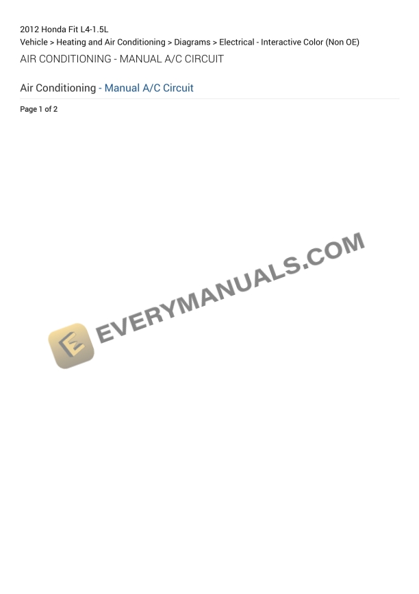 honda fit 2012 electrical diagrams l4 1