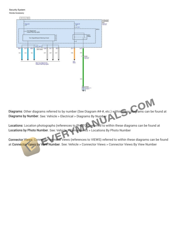 Honda Fit 2012 Electrical Diagrams L4 4 Honda Fit 2012 Electrical Diagrams L4 - Image 2