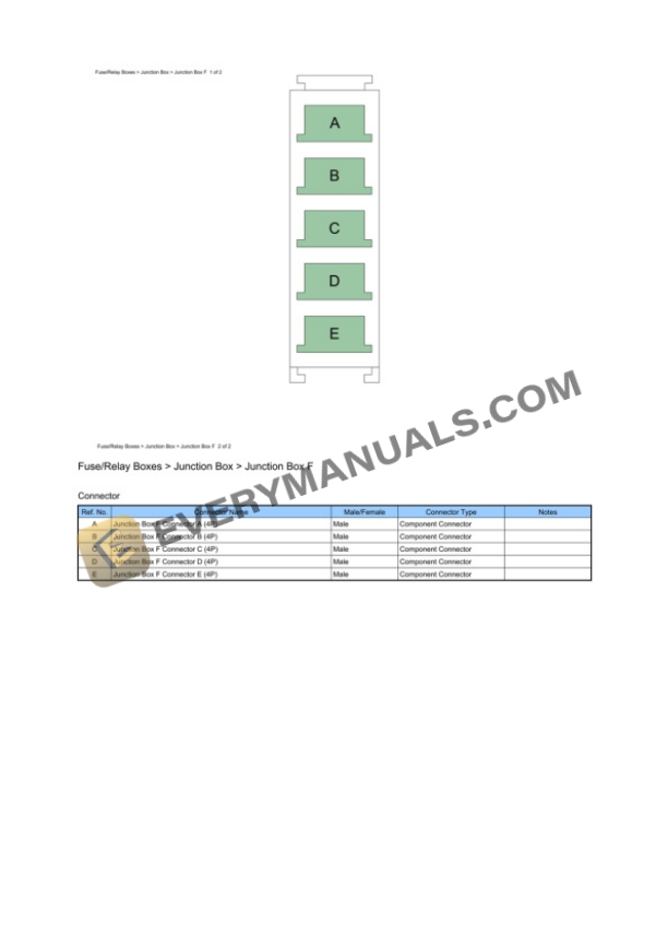 Honda Truck CR-V 2WD 2023 Electrical Diagrams L4-2.0L (LFC3) Hybrid 6 Honda Truck CR-V 2WD 2023 Electrical Diagrams L4-2.0L (LFC3) Hybrid - Image 4