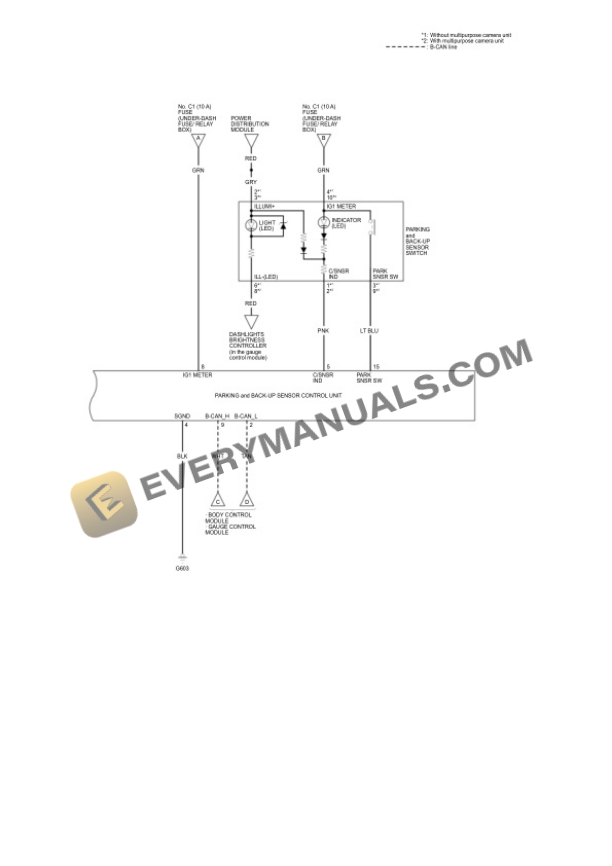 Honda Truck Odyssey 2023 Electrical Diagrams V6-3.5L (J35Y7) 6 Honda Truck Odyssey 2023 Electrical Diagrams V6-3.5L (J35Y7) - Image 4