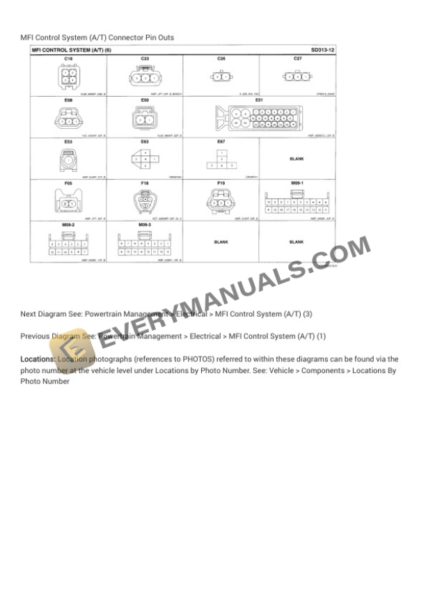 Hyundai Accent 2006 Electrical Diagrams L4-1.6L 5 Hyundai Accent 2006 Electrical Diagrams L4-1.6L - Image 3