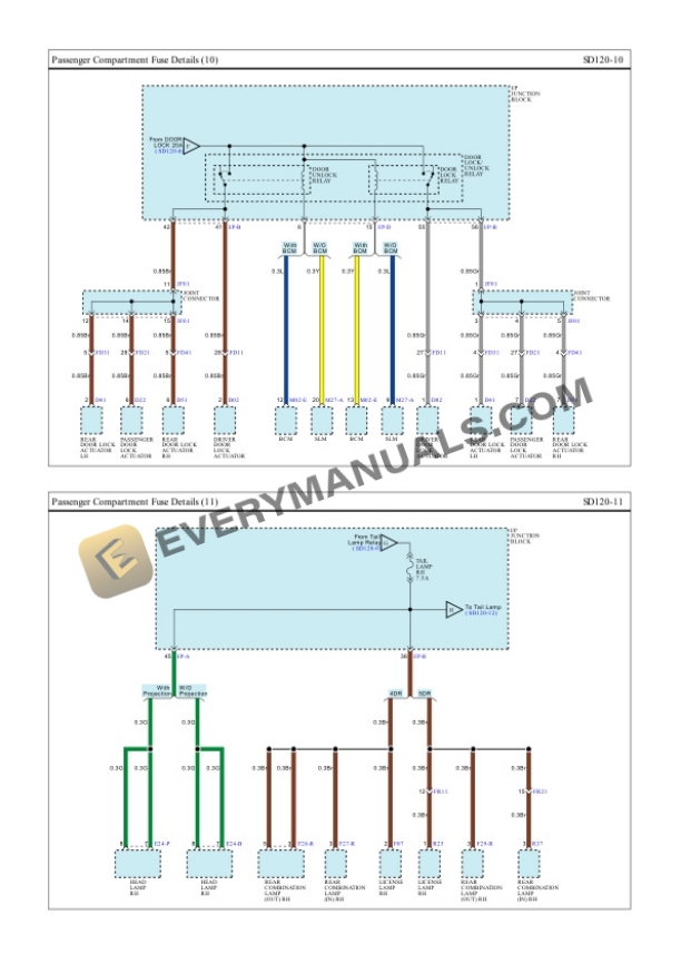 Hyundai Accent 2022 Electrical Diagrams L4-1.6L MPI 7 Hyundai Accent 2022 Electrical Diagrams L4-1.6L MPI - Image 5